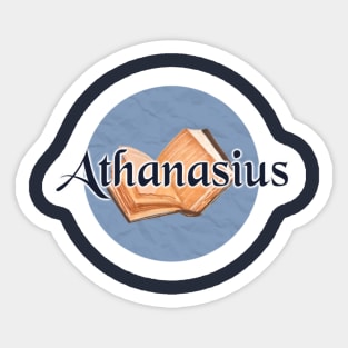 Athanasius - Circle Sticker